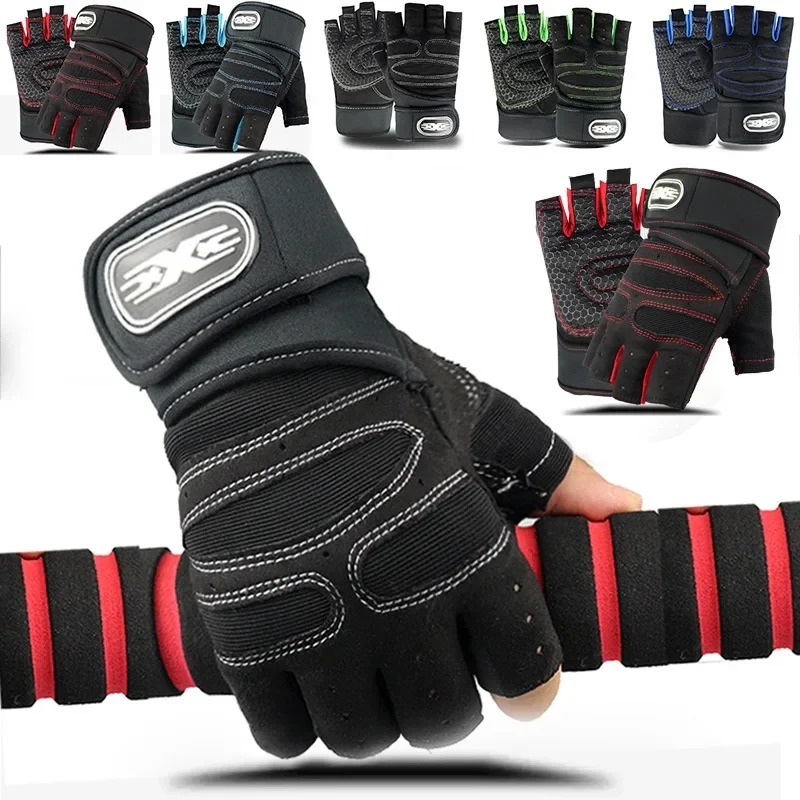 Weightlifting Gloves - Guantes de entrenamiento sin dedos para