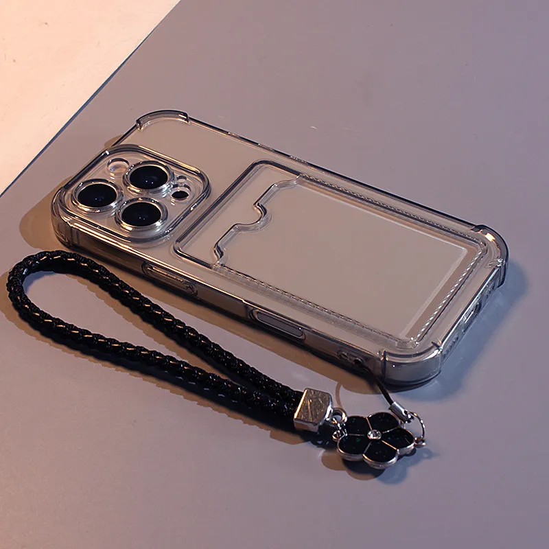 Funda de Lujo Transparente con - Wrist Wraps reseña y precio