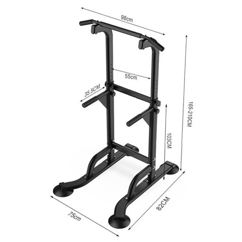 Barra de dominadas de metal, e - Pull Up Bar reseña y precio