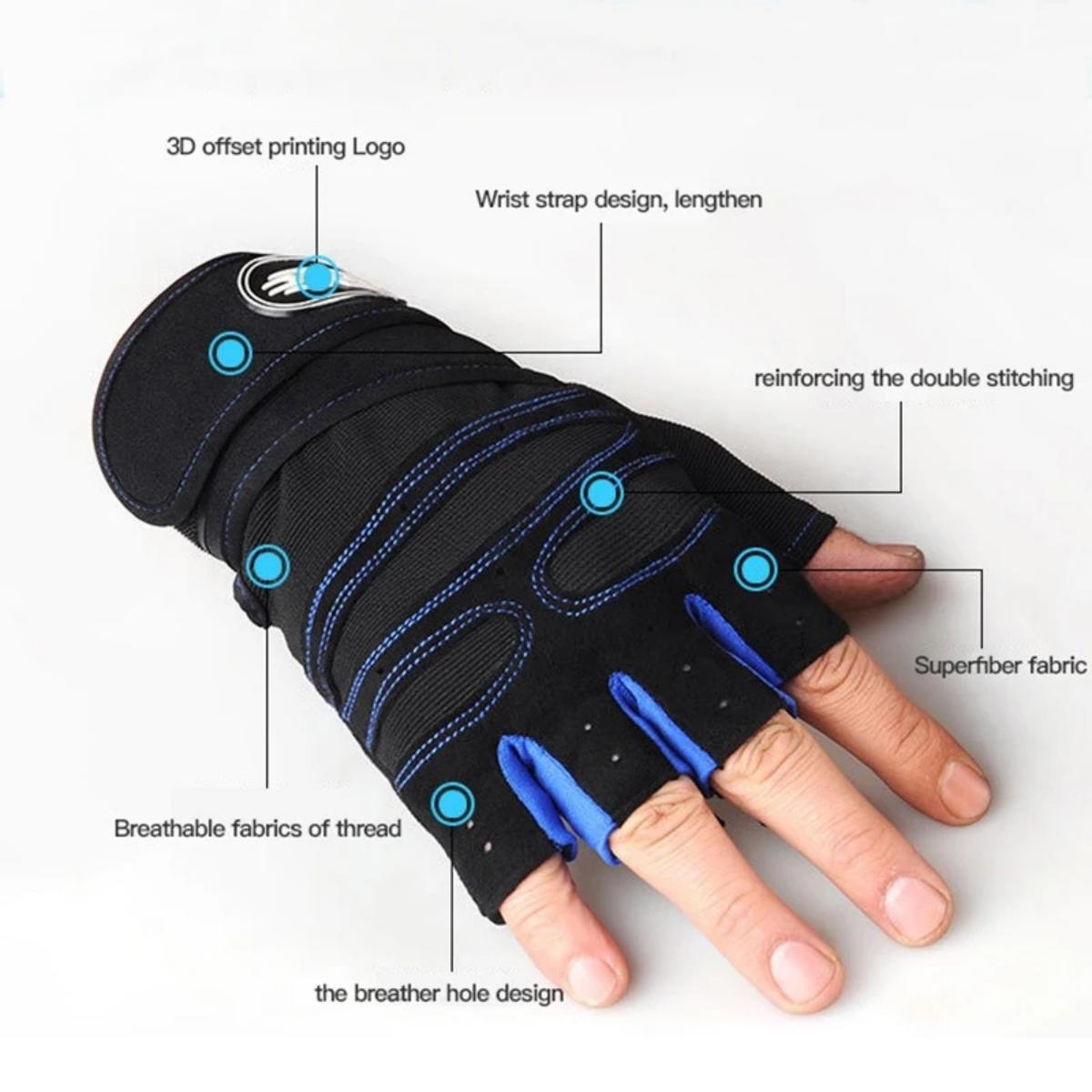 Guantes de Gimnasio para Hombr - Weightlifting Gloves reseña y precio
