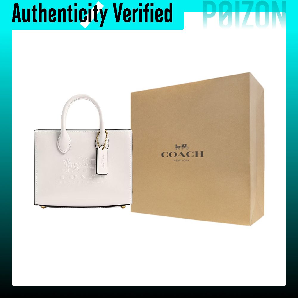Bolso Tote COACH Ace de Cuero  - Chalk Bag reseña y precio